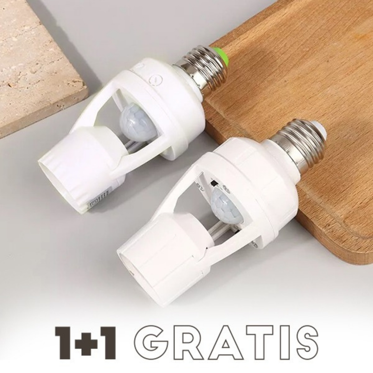 Bulb, suport pentru bec cu senzor de mișcare (1+1 GRATUIT) - Image 1