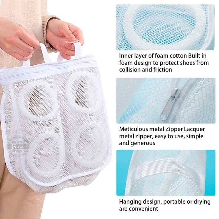 ShoesWashingBags, sac pentru spălat pantofi și rufe, set de 1+1 GRATUIT! - Image 3