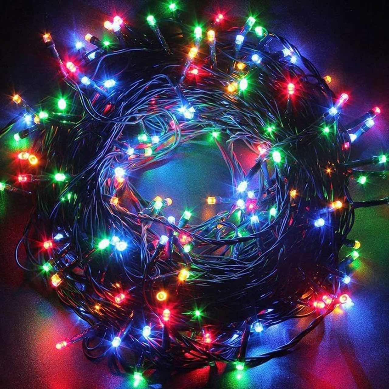 20mLL, șir de lumini festive multicolore - Image 7