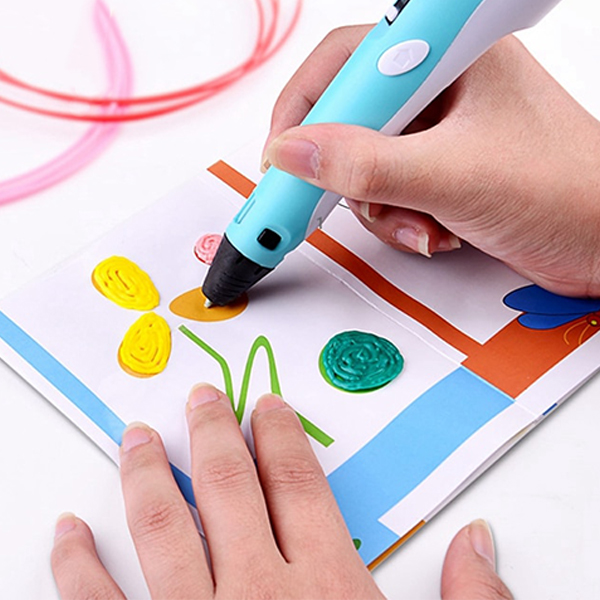 3DPen, stiloul inovator care desenează orice formă dorită 3D, cu 3 filamente de diferite culori - Image 3