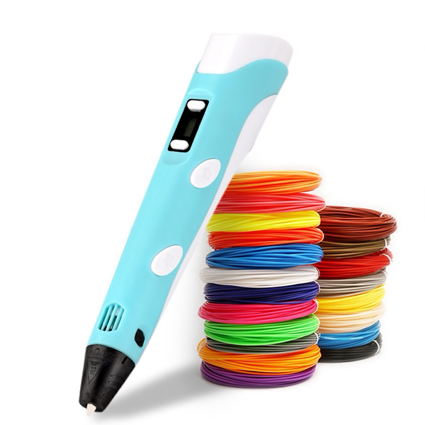 3DPen, stiloul inovator care desenează orice formă dorită 3D, cu 3 filamente de diferite culori - Image 6
