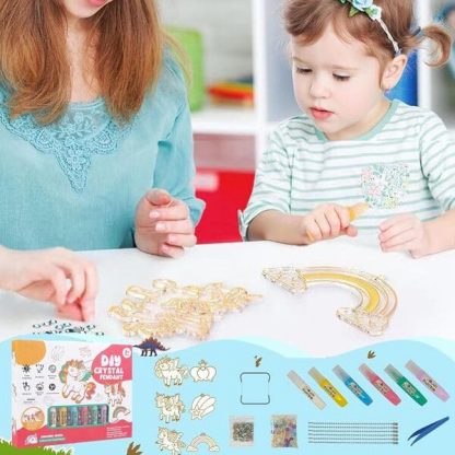ARTCRA-UNI, Set pentru realizarea cerceilor din cristal - Image 1