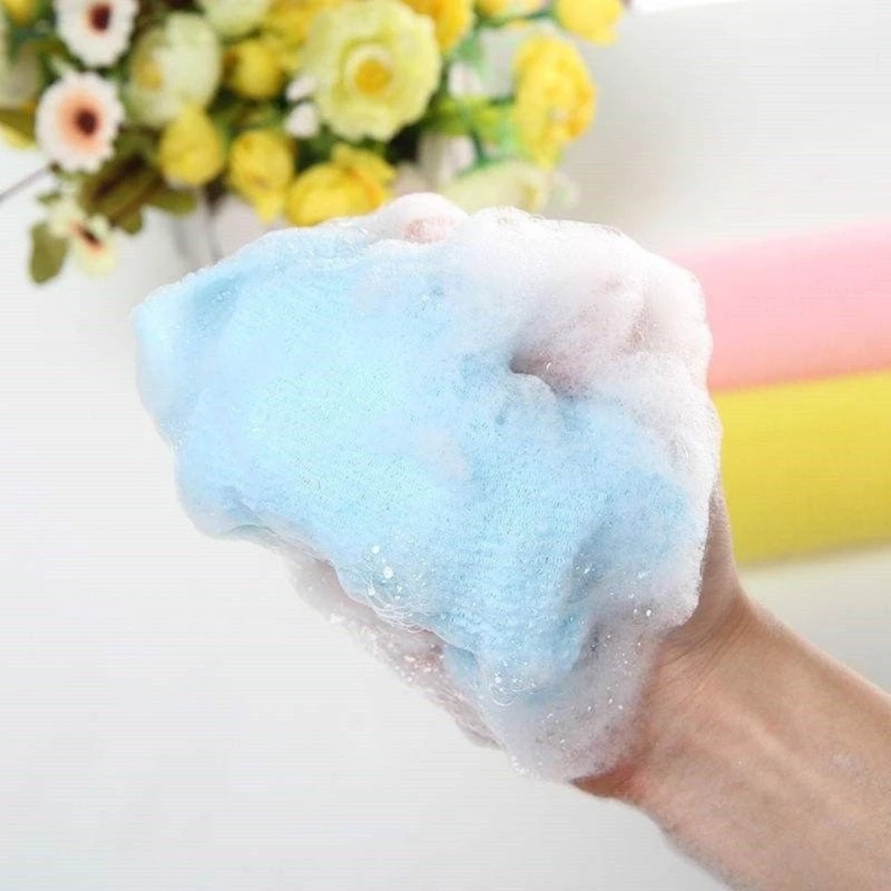 AfricanSponge, gel de duș și cârpă de îngrijire - Image 1