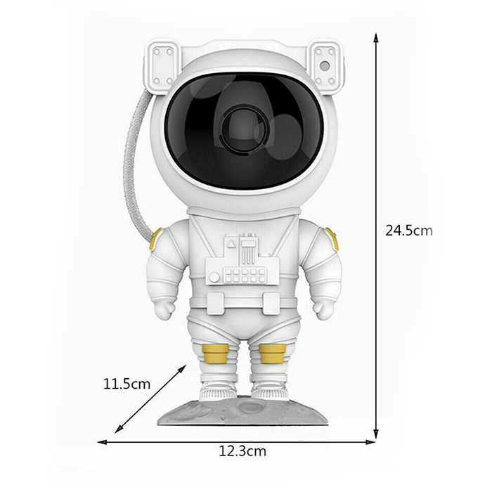 AstronautLamp, un proiector de noapte cu efect de galaxie și lumină LED - Image 5