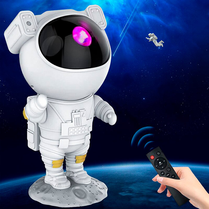 AstronautLamp, un proiector de noapte cu efect de galaxie și lumină LED - Image 7