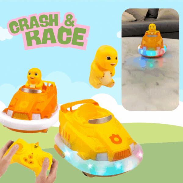 BCREMOT, Set de mașinuțe de curse CRASH & RACE - video