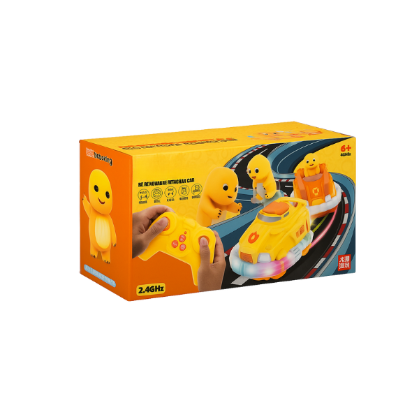 BCREMOT, Set de mașinuțe de curse CRASH & RACE - Image 4