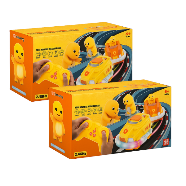 BCREMOT, Set de mașinuțe de curse CRASH & RACE - Image 5