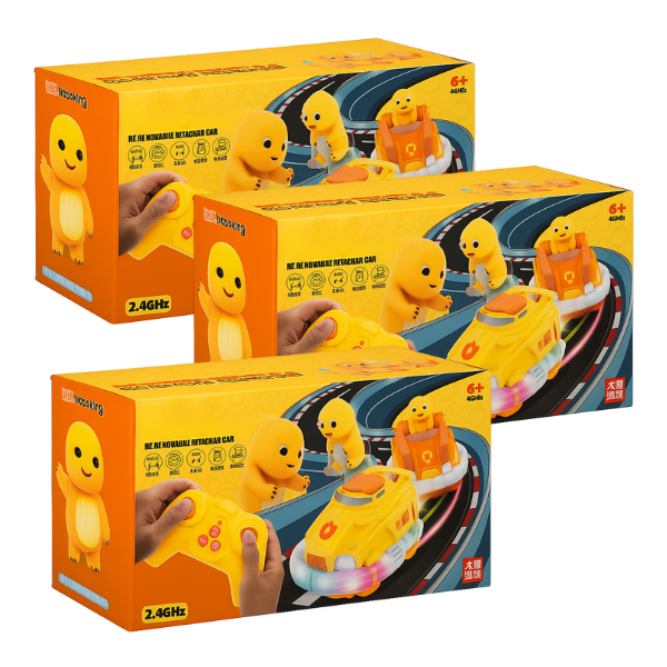BCREMOT, Set de mașinuțe de curse CRASH & RACE - Image 6