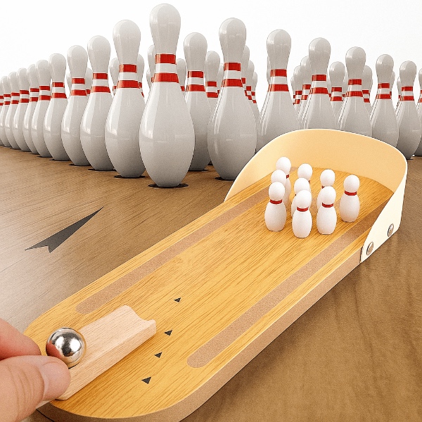 BOWLTO, set mini de bowling - Image 8