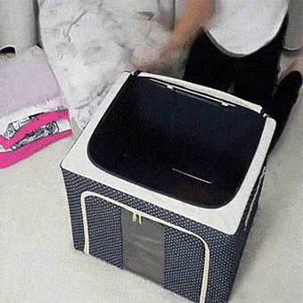 BOXSTORAGE-MO, Cutie textilă de organizare - video