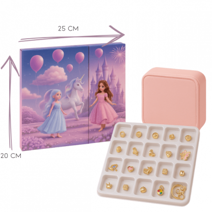 BRACBRAD, PRINCESS calendar de Advent pentru crearea brățărilor - Image 2
