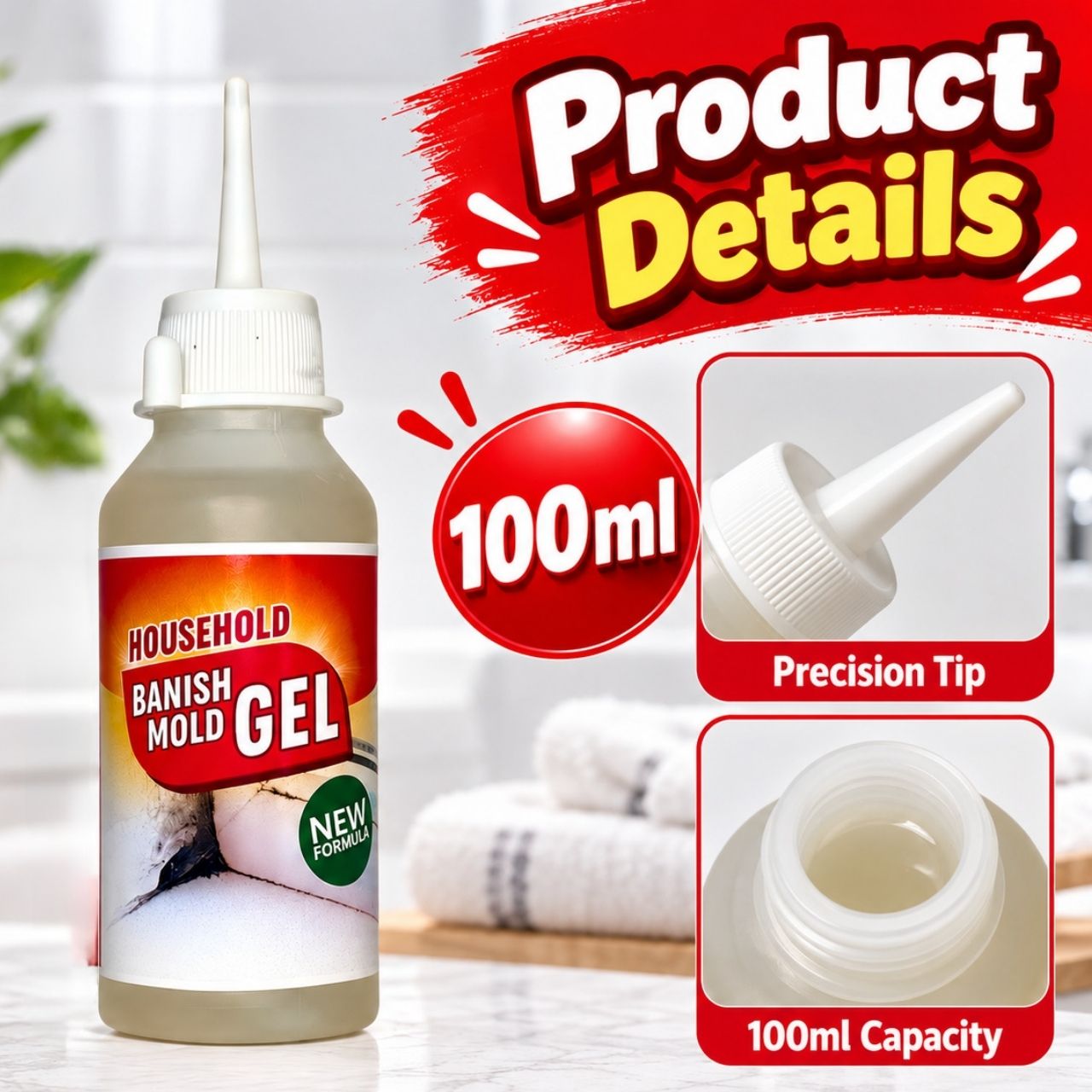 Gel pentru îndepărtarea petelor de mucegai, BanishGel - Image 10