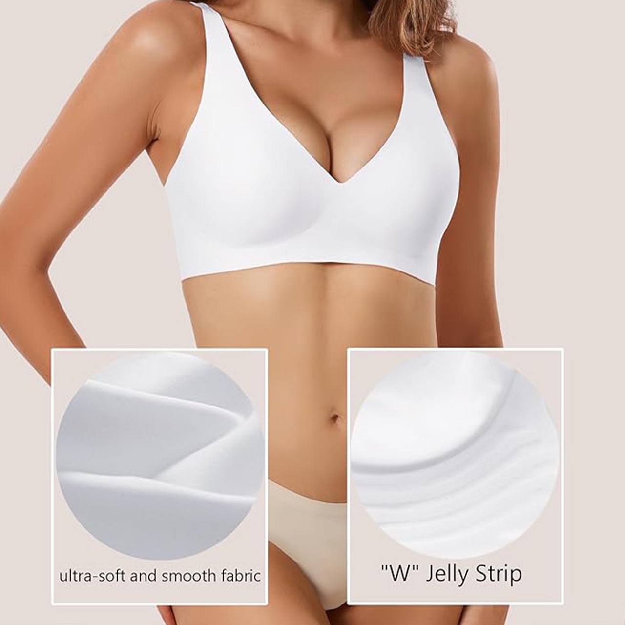 BellaBra, sutien push-up fără cusături - Image 2