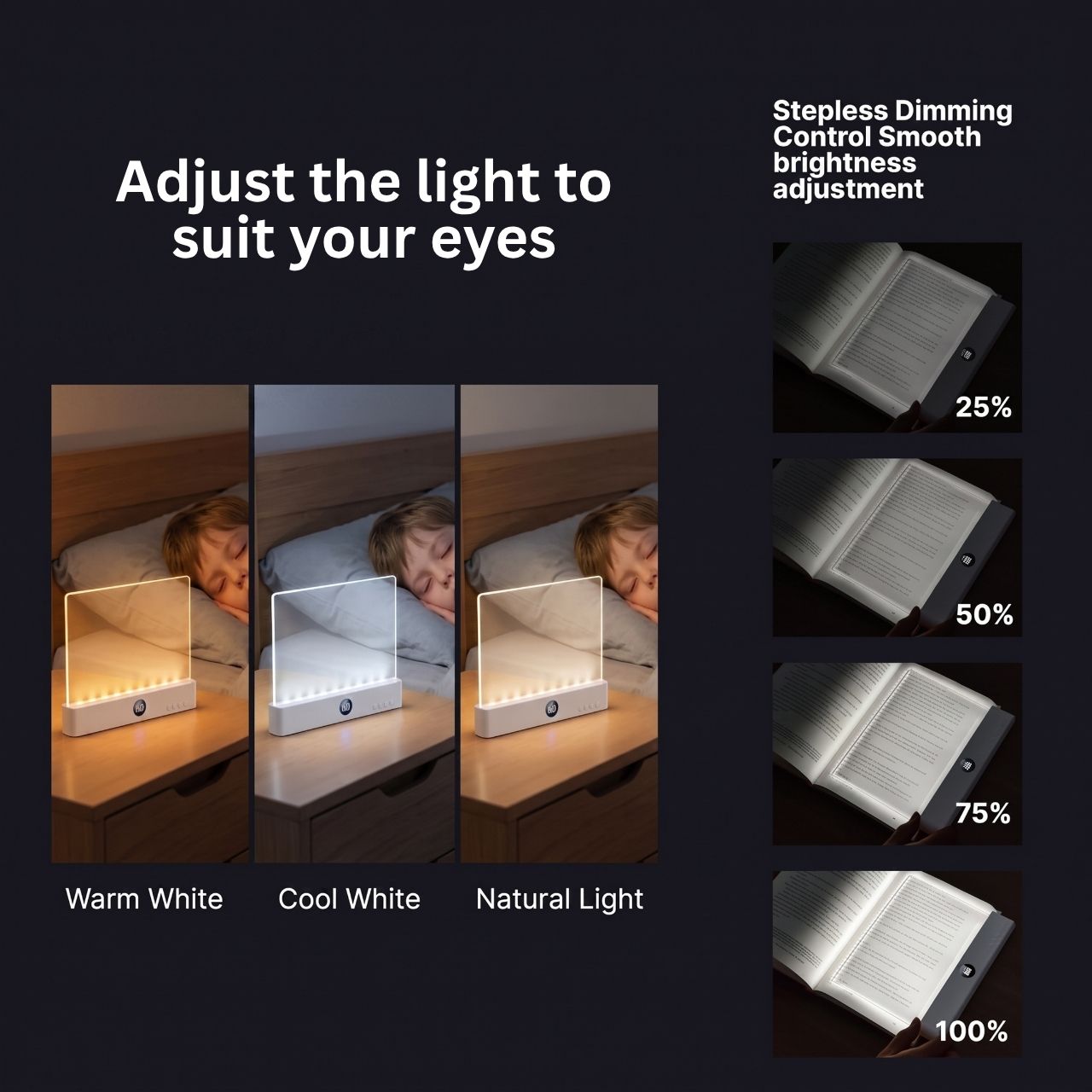 Lampă de citit LED portabilă, BookLed - Image 7