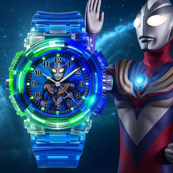 CHWATBLU, Ceas pentru copii ULTRAMAN - rezistent și impermeabil - Image 8