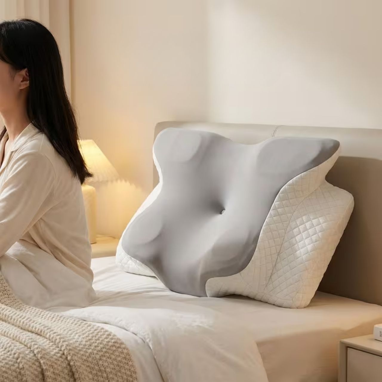 Față de pernă ergonomică CervicalPillow, CervCover - Image 1