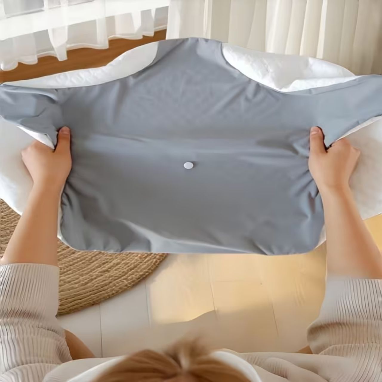 Față de pernă ergonomică CervicalPillow, CervCover - Image 7