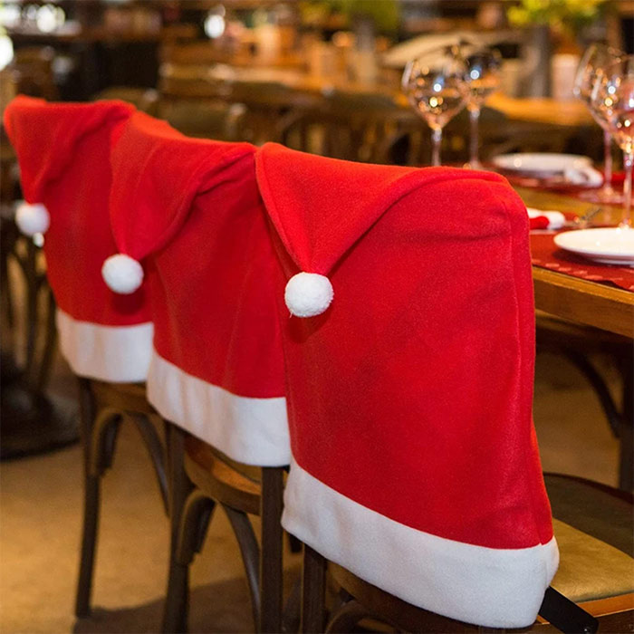 ChairSanta, huse festive pentru scaune (4 bucăți) - Image 3