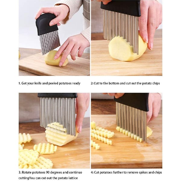ChipsCutter, instrument de feliat pentru fructe și legume - Image 11