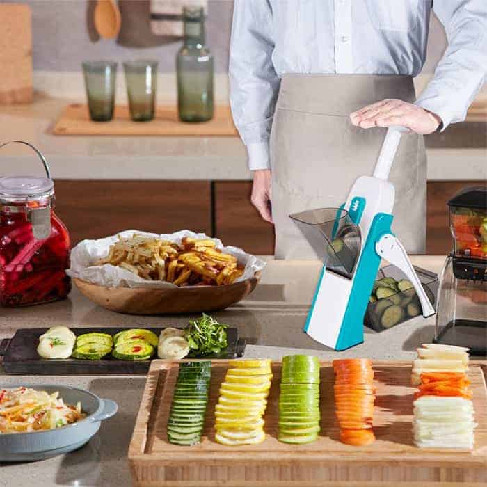 ChopBundle, tocător de fructe și legume + feliator și decojitor GRATUIT + e-book cu rețete sănătoase GRATUIT - Image 4