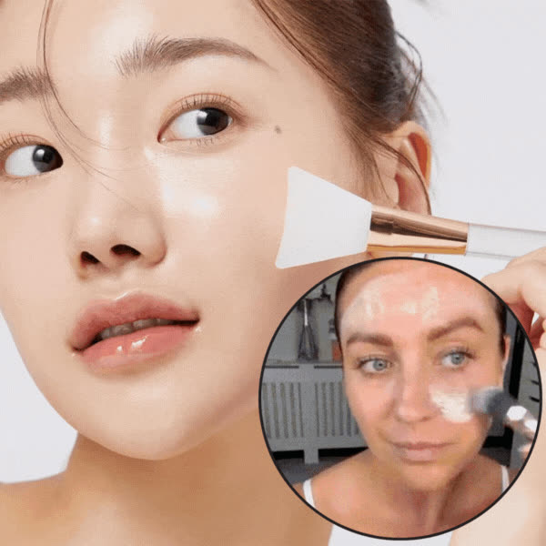 CollagenMask, mască de noapte cu colagen pentru față cu efect peel-off - video