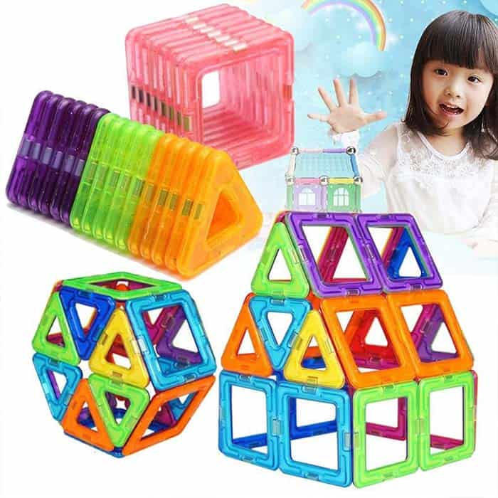 ConstructBlocks, un set de 50 de blocuri magnetice pentru diverse creații - Image 8