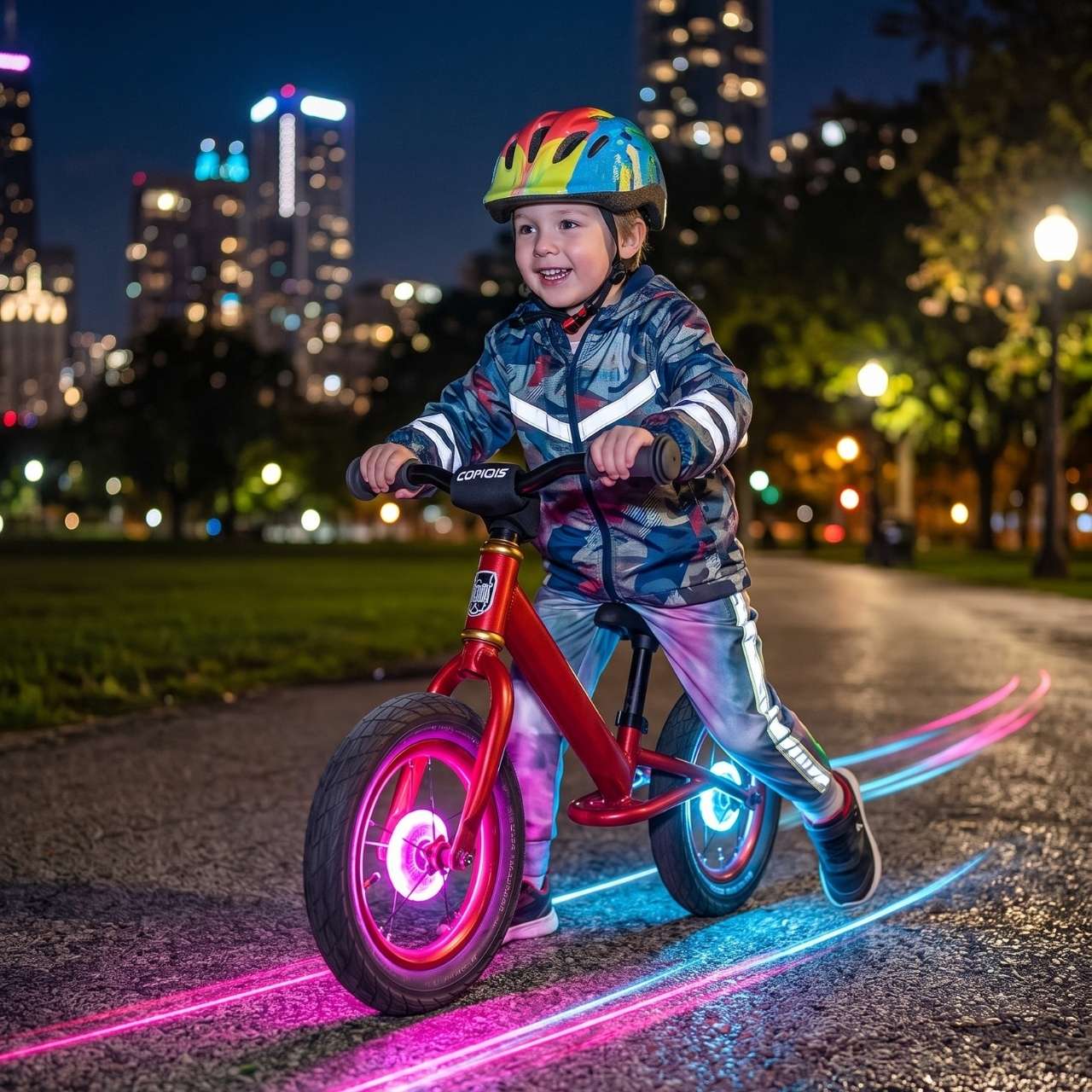 Lumină LED pentru bicicletele copiilor, CycleLamp - Image 2