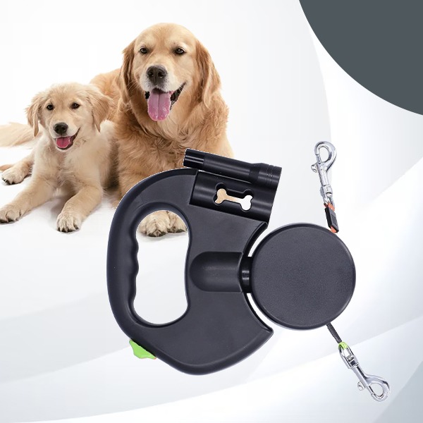 DDR-TST, Lesă dublă pentru câini FlexiPaws - Image 10