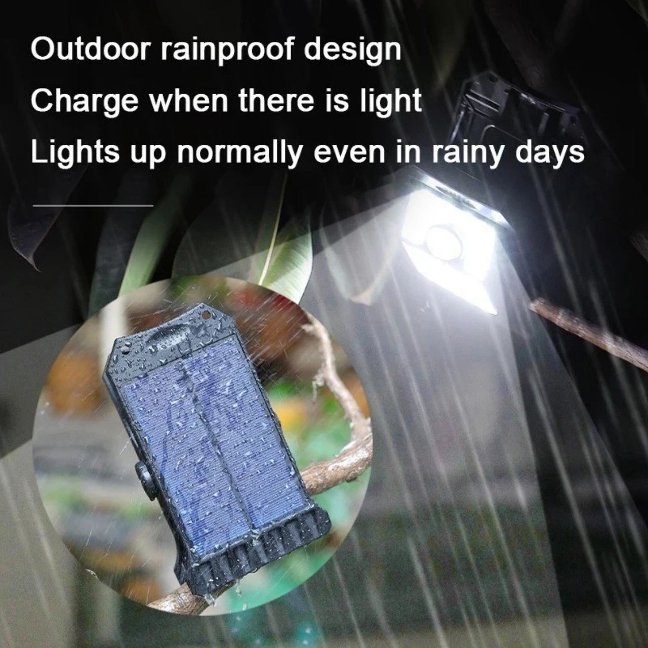 DeckClip, Lampa Solar pentru Grădină cu Clips și Senzor de Mișcare - Image 14