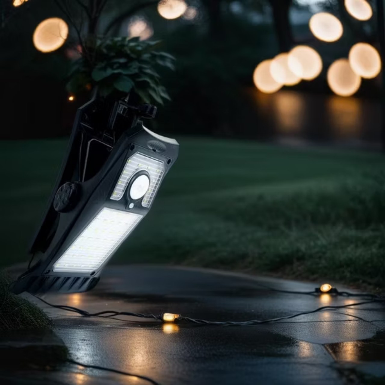 DeckClip, Lampa Solar pentru Grădină cu Clips și Senzor de Mișcare - Image 11
