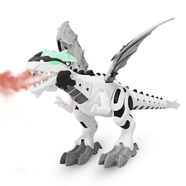 DinoStar, un dinozaur robot de jucărie pentru copii care scuipă aburi, se mișcă și răcnește precum un dinozaur adevărat! - Image 2