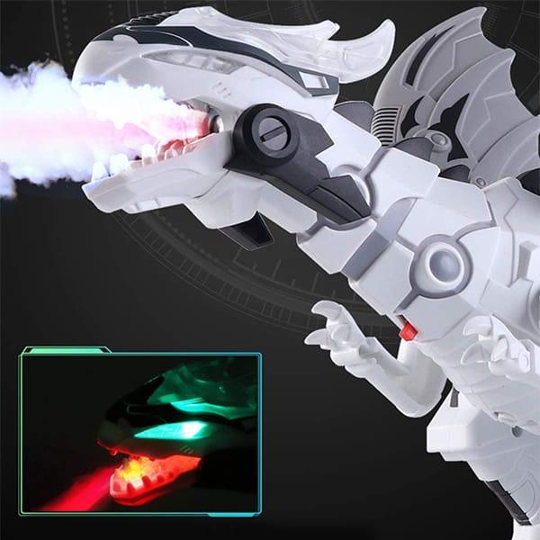 DinoStar, un dinozaur robot de jucărie pentru copii care scuipă aburi, se mișcă și răcnește precum un dinozaur adevărat! - Image 4