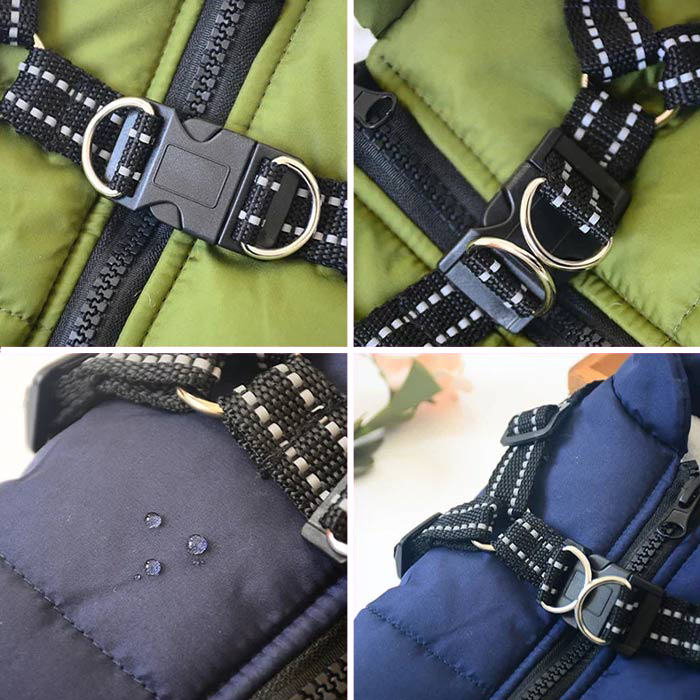 DogJacket, haină de iarnă reflectorizantă și impermeabilă pentru câini - Image 7