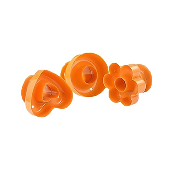 DonutModels, set de 3 forme unice pentru gogoși, fursecuri și alte dulciuri - Image 1