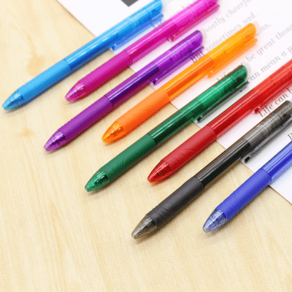 STILOURI ERASABLE, Stilouri cu gel termic ștergător (12 bucăți) - Image 4
