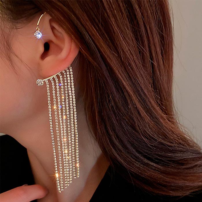 EarringCrystals, cercei cu cristale (1 bucată) - Image 5