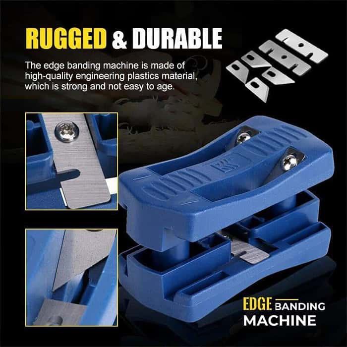 EdgeTrimmer, dispozitiv manual pentru tăierea canturilor + set de lame de rezervă - Image 11