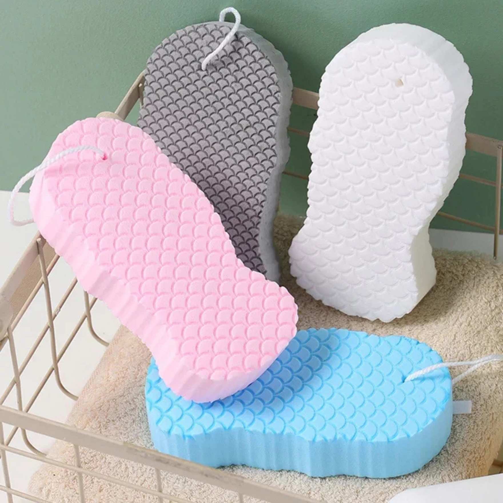 ExfoSponge, burete exfoliant pentru piele - Image 1