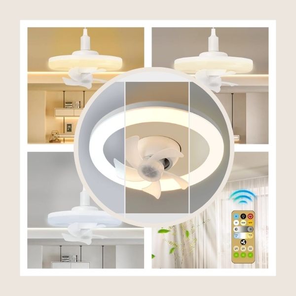 FANLIGHT, Ventilator cu lampă LED - Image 5