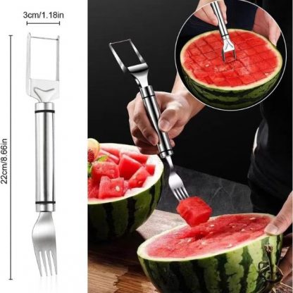 Furculiță pentru tăiat pepene verde, FruitFork - Image 2