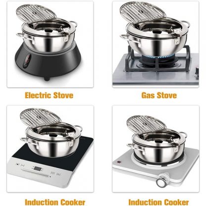 FRYPAN, Cvrtnik FryMaster cu termometru - Image 3