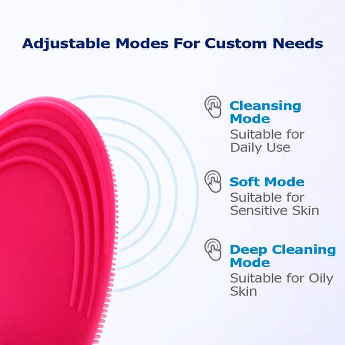 FacialBrush, perie sonică pentru curățarea și masarea feței - Image 6