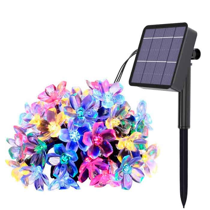 FlowerLights, lumini solare cu LED în formă de flori - Image 1