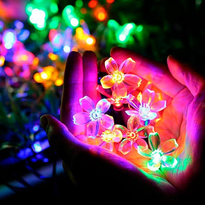 FlowerLights, lumini solare cu LED în formă de flori - Image 3