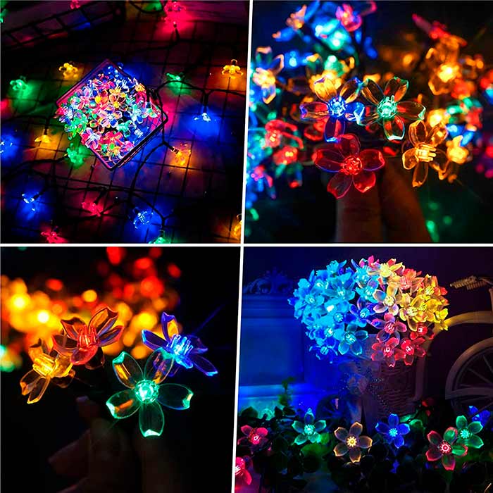FlowerLights, lumini solare cu LED în formă de flori - Image 4