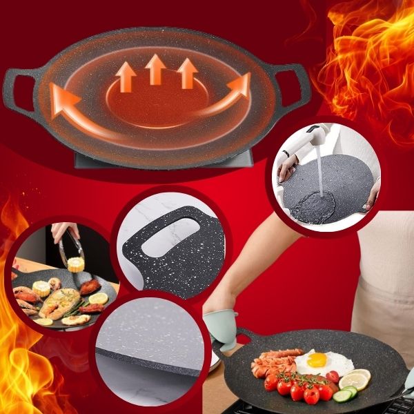 GRLPAN, tigaie din granit GrillMaster Pro - Image 5