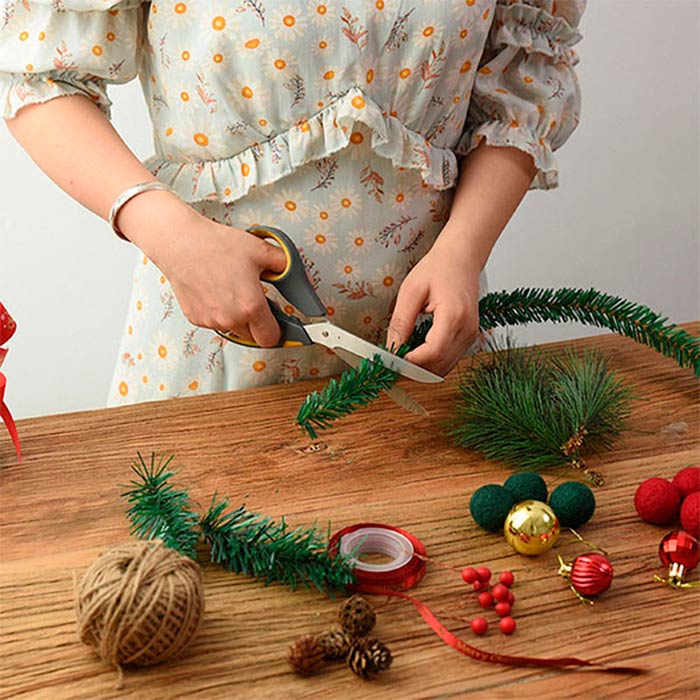 Greenery, verdețuri decorative festive (5,5 metri) - Image 7