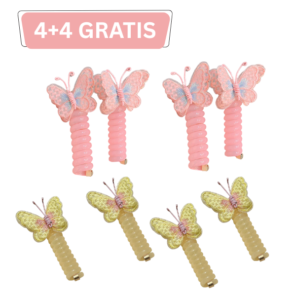 HAIRTIE, Elasticile pentru păr Metuljčkove 4+4 GRATIS - Image 4