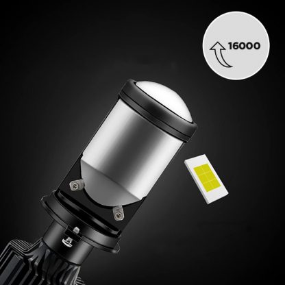 HIGHBM, proiector LED RoadBeam cu un contur luminos clar - Image 2